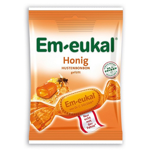 EM-EUKAL Bonbons Honig gefüllt zuckerhaltig - 75g - Em-Eukal®