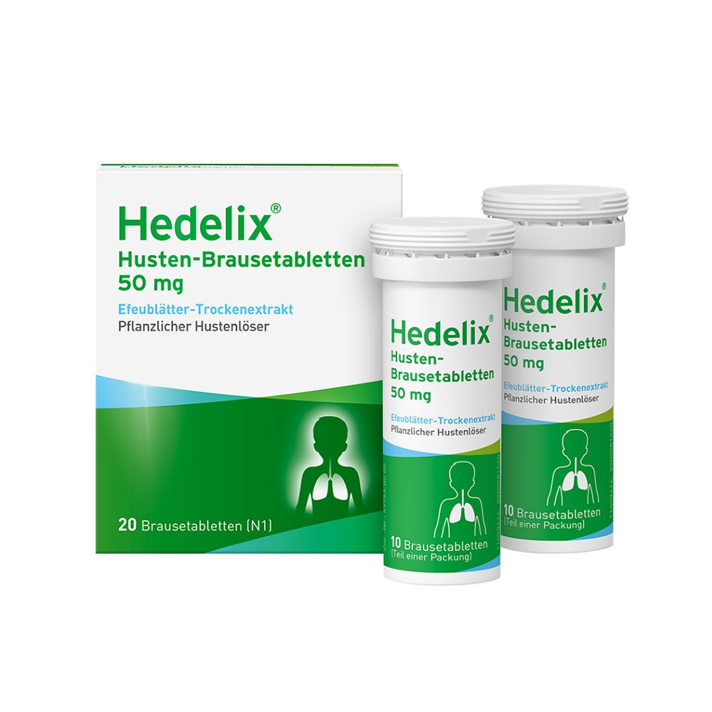 HEDELIX Husten-Brausetabletten - 20Stk