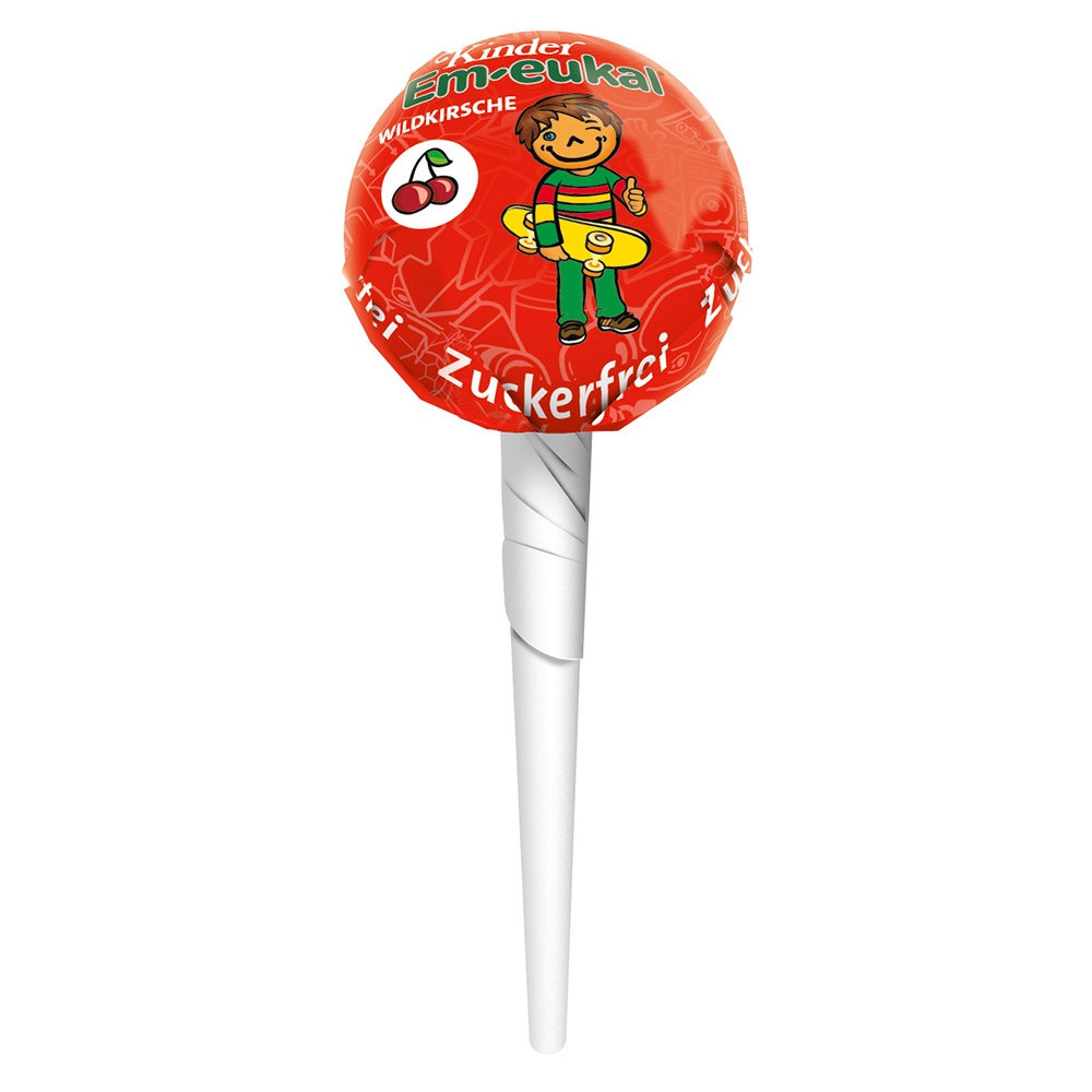 EM-EUKAL Kinder Lolly zuckerfrei - 10g - Geschenke für Kinder