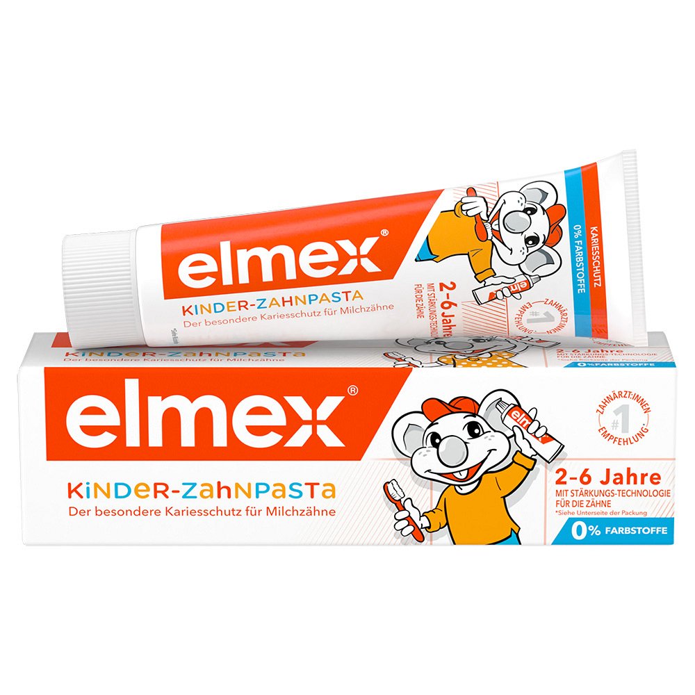ELMEX Kinderzahnpasta m.Faltschachtel - 50ml - Pflegeprodukte für Kinder
