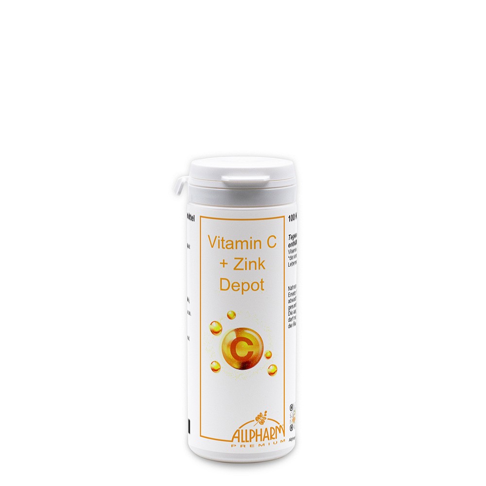 VITAMIN C+ZINK Depot Kapseln - 100Stk