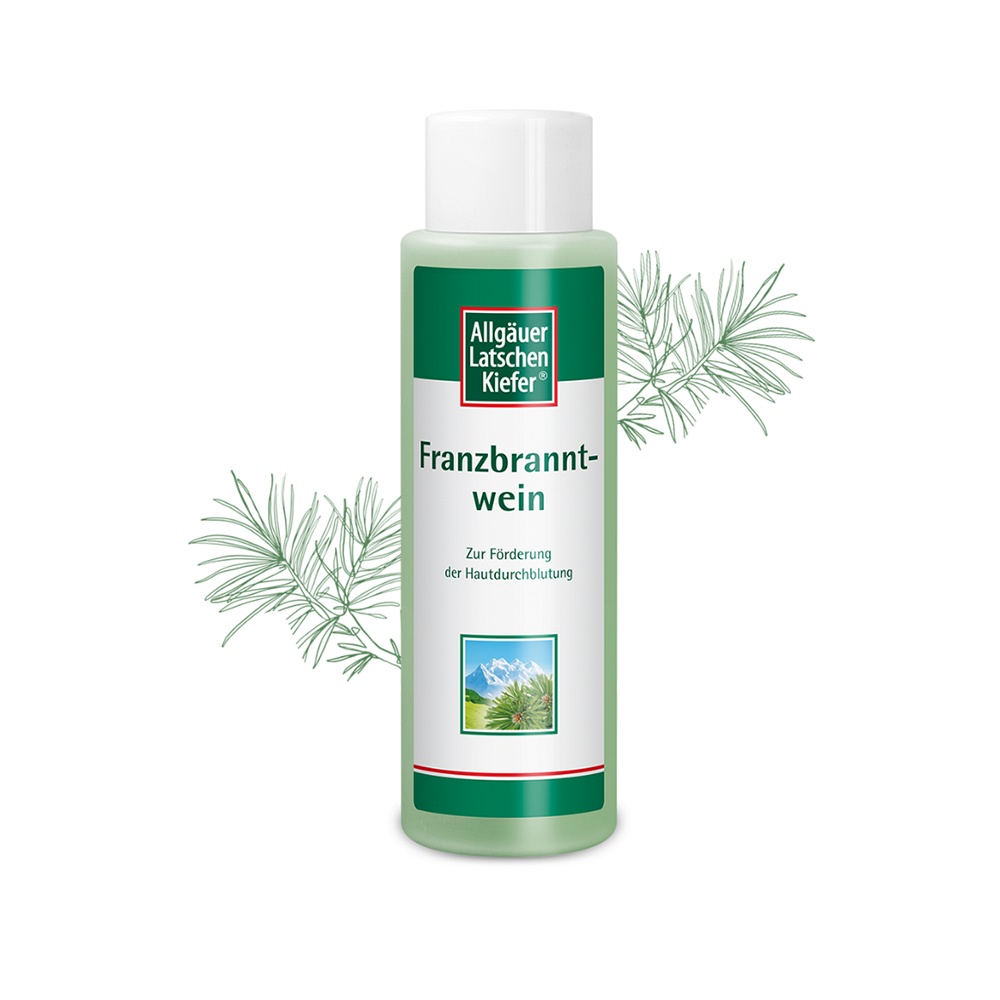 ALLGÄUER LATSCHENK. Franzbranntwein extra stark - 250ml - Gelenk-& Muskelschmerzen