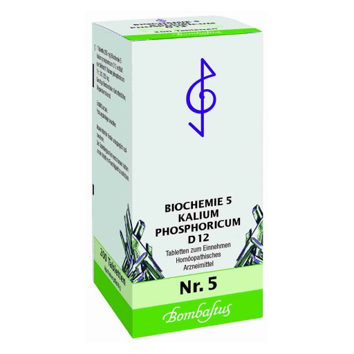 BIOCHEMIE 5 Kalium phosphoricum D 12 Tabletten - 200Stk - Schüßler Salze Bombastus