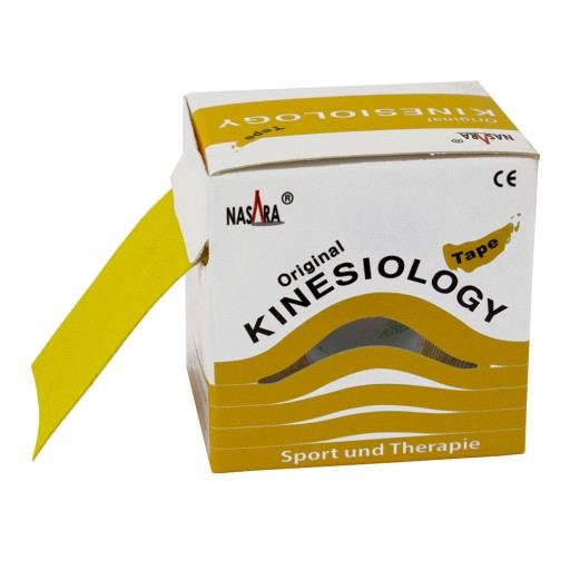 NASARA Kinesiologie Tape gelb - 1Stk
