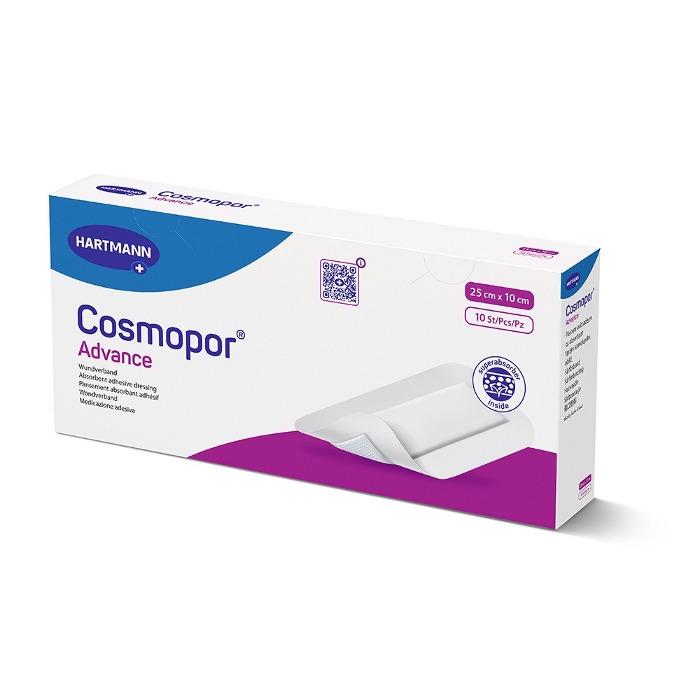 COSMOPOR Advance Wundverband 10x25 cm - 10Stk