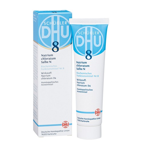 BIOCHEMIE DHU 8 Natrium chloratum N D 4 Salbe - 50g - DHU Schüßler Salz Nr.8