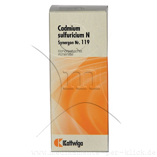 SYNERGON KOMPLEX 119 Cadmium sulfuricum N Tropfen - 50ml
