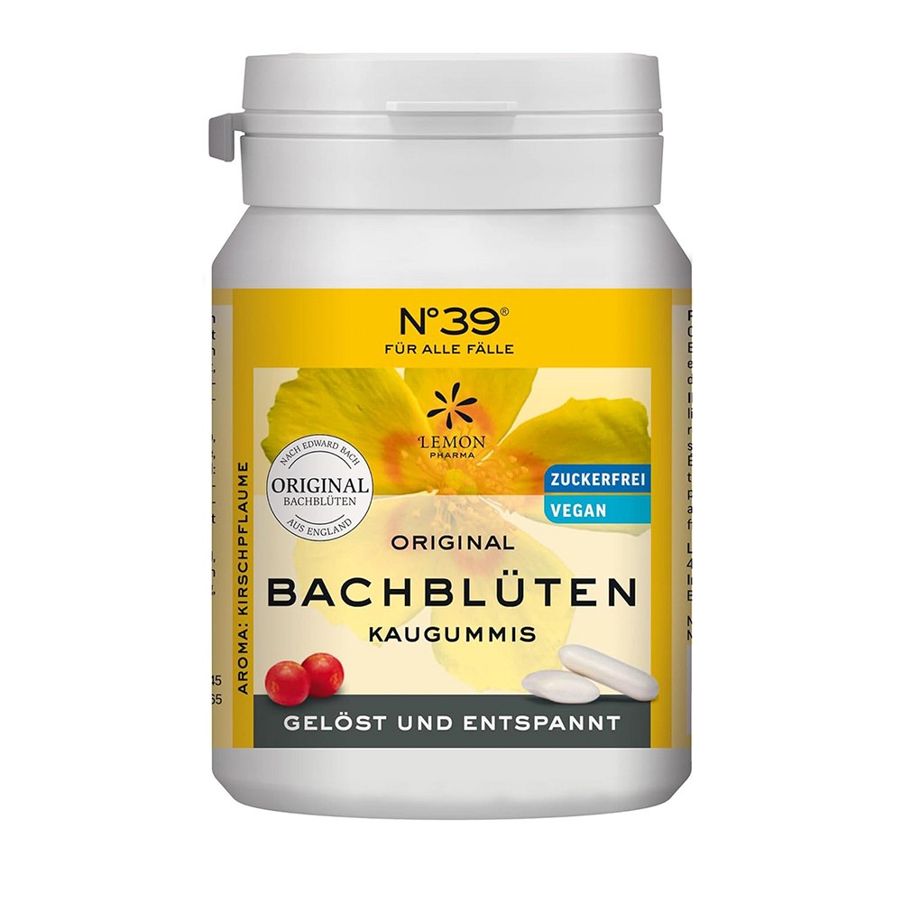 NOTFALL KAUGUMMI nach Dr.Bach - 40Stk - Homöopathie & Natur