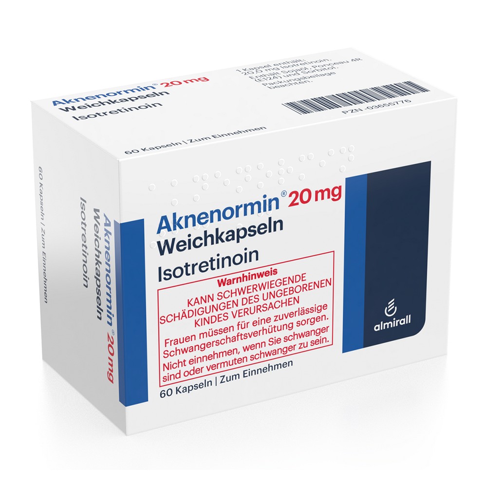 AKNENORMIN 20 mg Weichkapseln - 60Stk