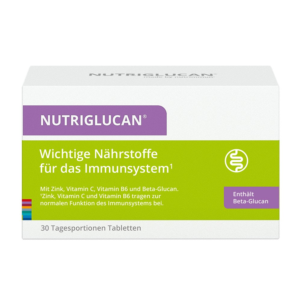 NUTRIGLUCAN Tabletten - 90Stk - Stärkung Immunsystem