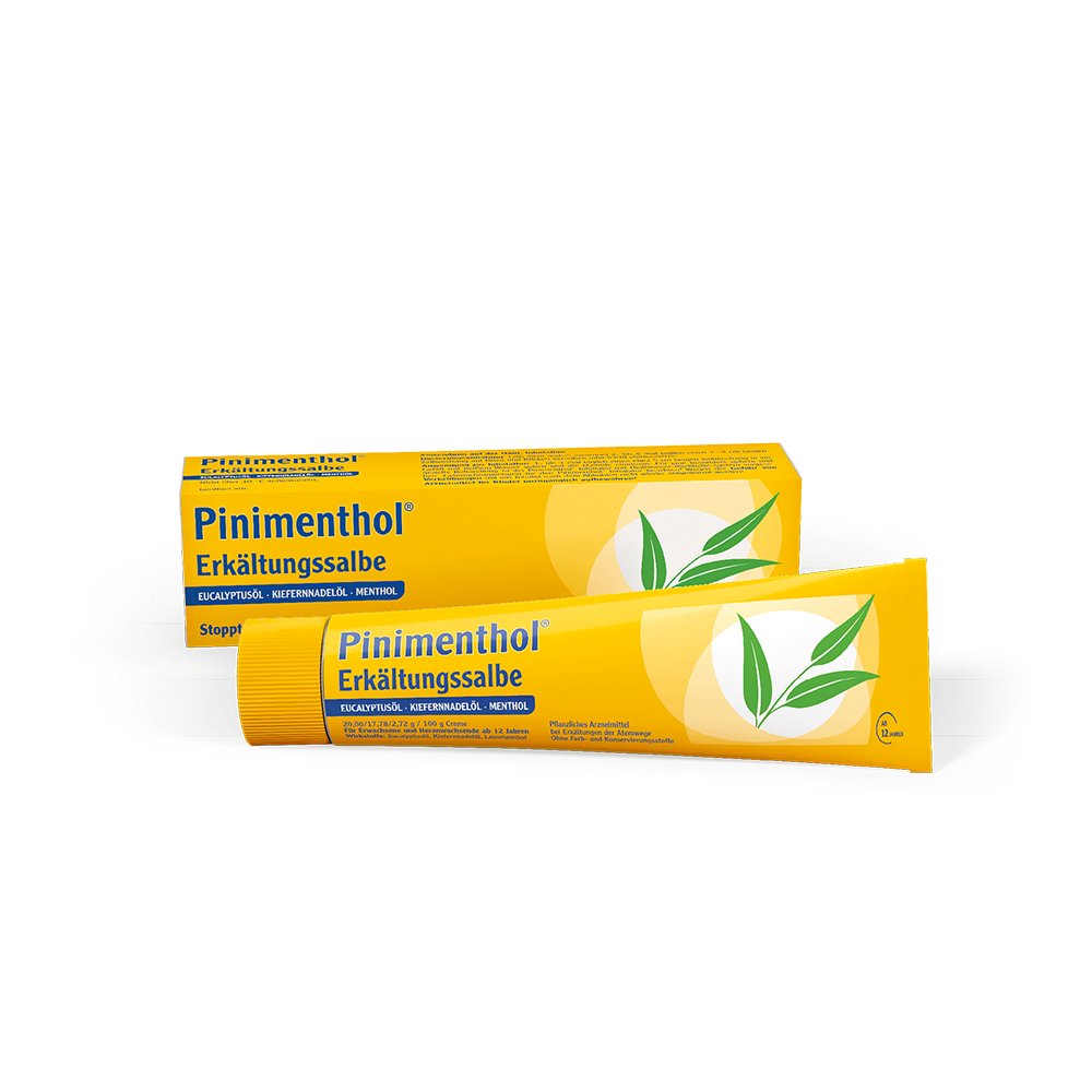 PINIMENTHOL Erkältungssalbe Eucal./Kiefern./Menth. - 100g - Pinimenthol
