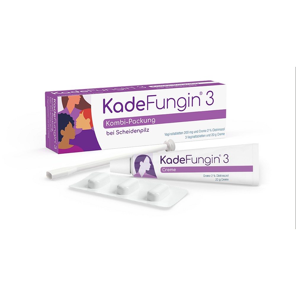 KADEFUNGIN 3 Kombip.20 g Creme+3 Vaginaltabl. - 1Stk - AKTIONSARTIKEL