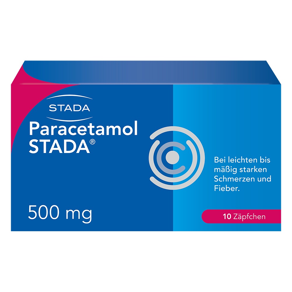 PARACETAMOL STADA 500 mg Zäpfchen - 10Stk