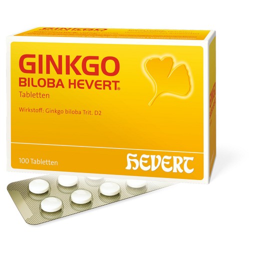 GINKGO BILOBA HEVERT Tabletten - 100Stk - Hevert