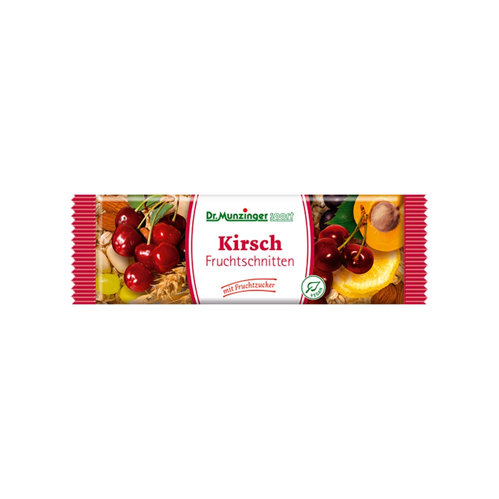 DR.MUNZINGER Fruchtschnitte Kirsch - 50g