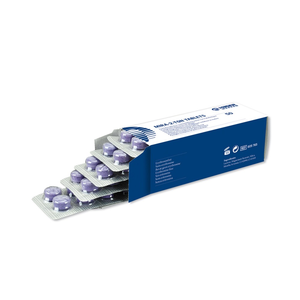 MIRA 2 Ton Plaque Einfärbe Tabletten - 50Stk