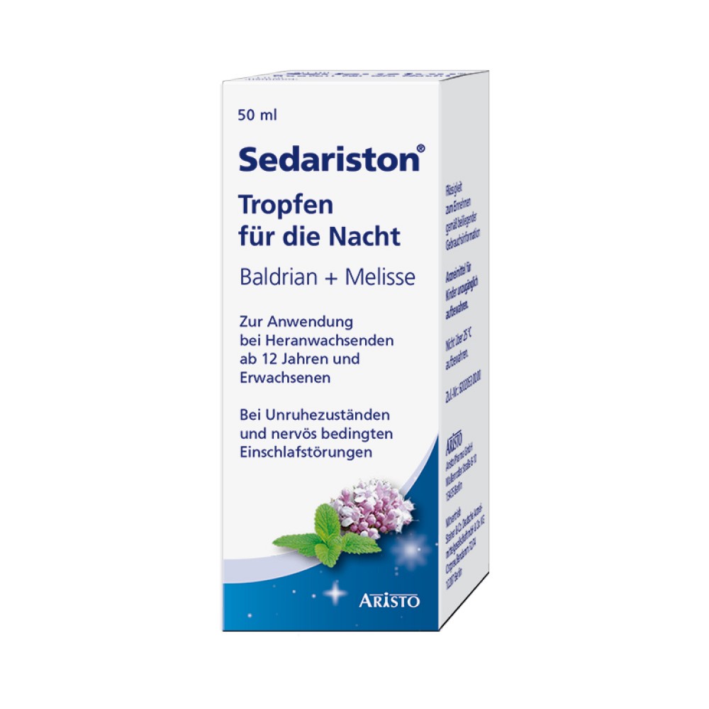 SEDARISTON Tropfen f.d.Nacht - 50ml - Unruhe & Schlafstörungen