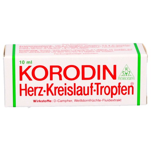 KORODIN Herz-Kreislauf-Tropfen zum Einnehmen - 10ml - Mittel bei niedrigem Blutdruck