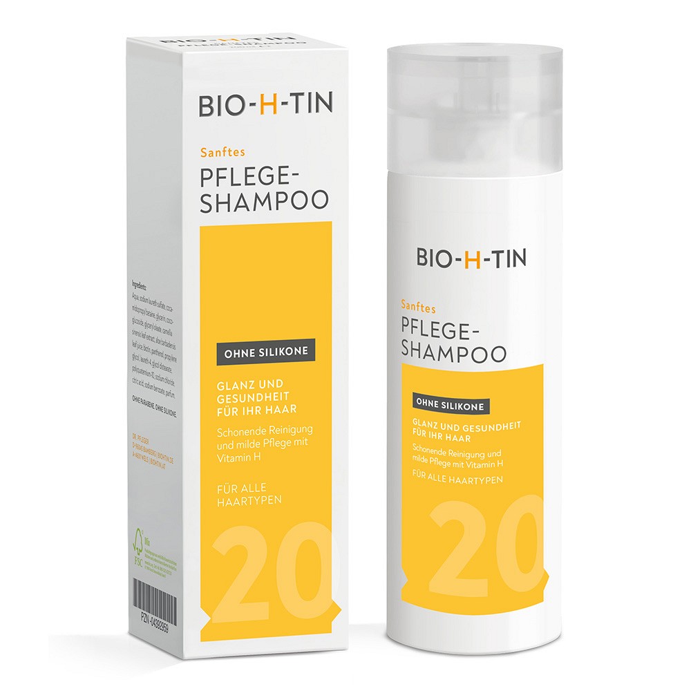 BIO-H-TIN Pflege Shampoo - 200ml - Haut, Haare & Nägel