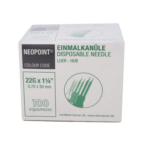 KANÜLEN Neopoint 12 0,70x30 - 100Stk