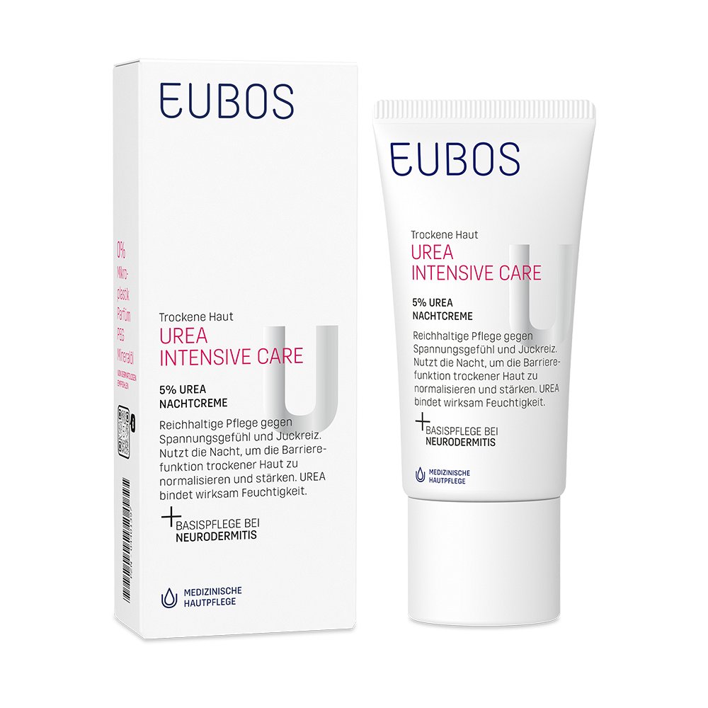 EUBOS TROCKENE Haut Urea 5% Nachtcreme - 50ml - Gesichtspflege