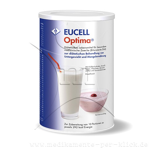 EUCELL Optima Natur Milchgeschmack Pulver - 400g