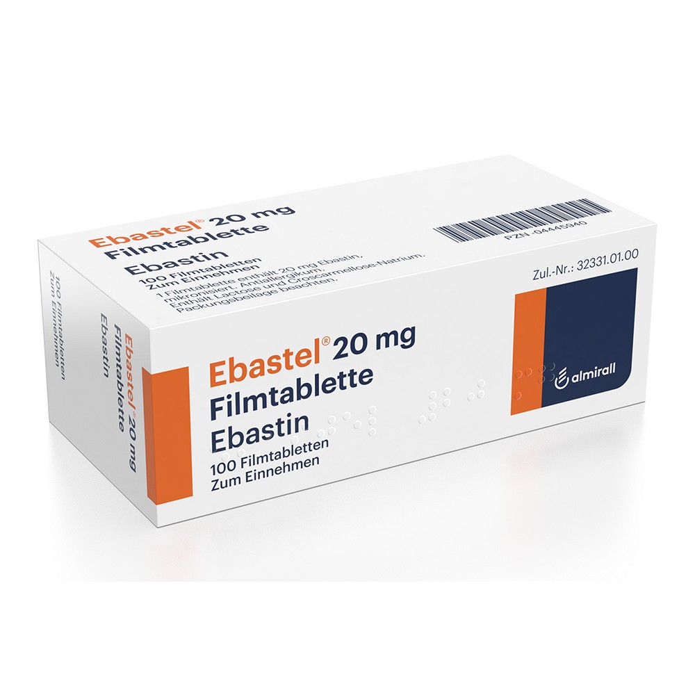 EBASTEL 20 mg Filmtabletten - 100Stk