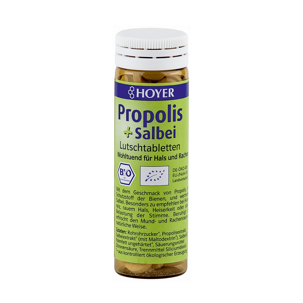 HOYER Propolis & Salbei Lutschtabletten - 60Stk