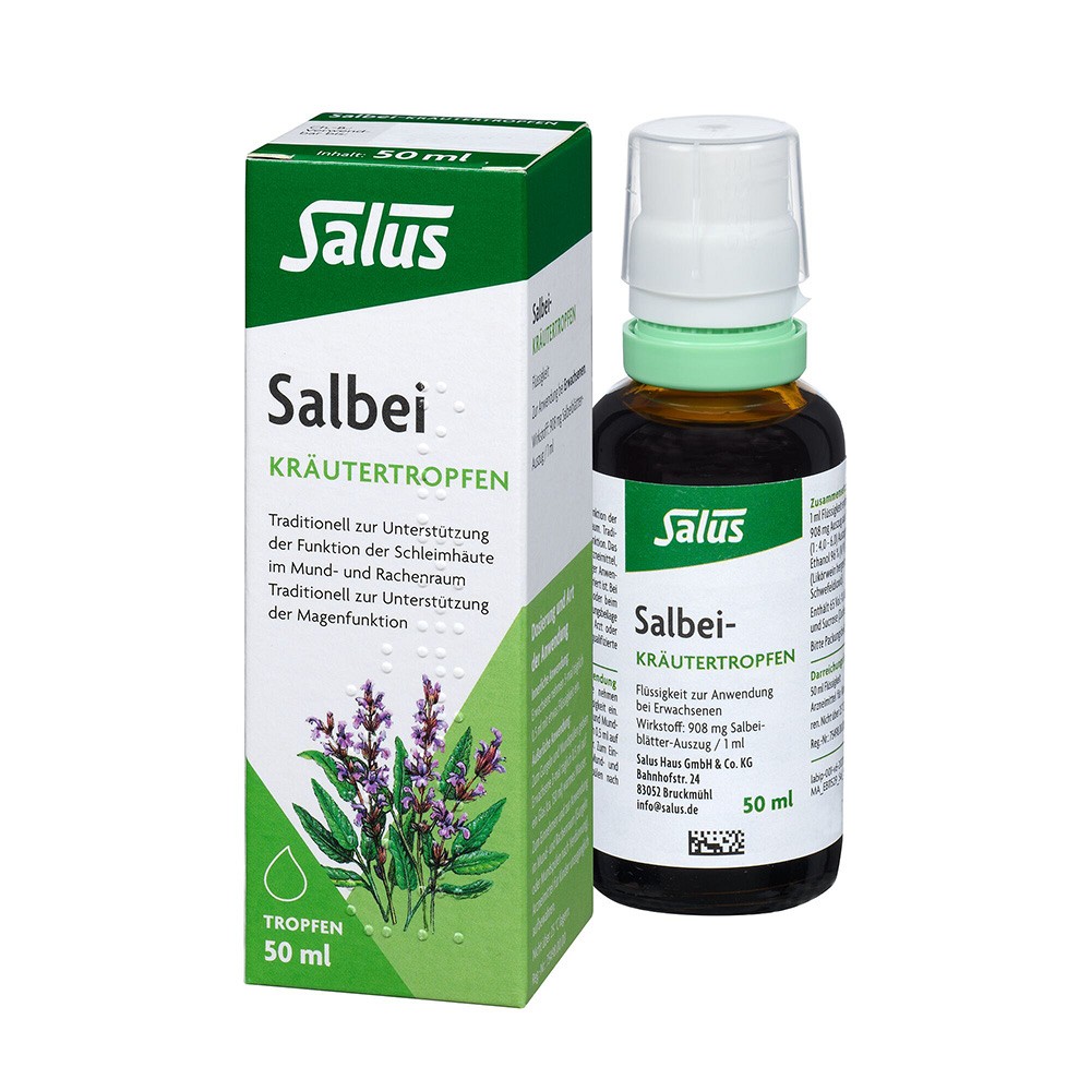 SALBEI KRÄUTERTROPFEN Salus - 50ml