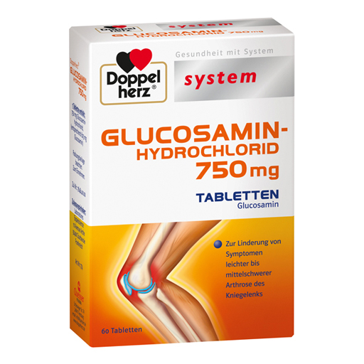DOPPELHERZ Glucosamin-Hydrochlorid 750mg syst.Tab. - 60Stk - Gesunde Gelenke
