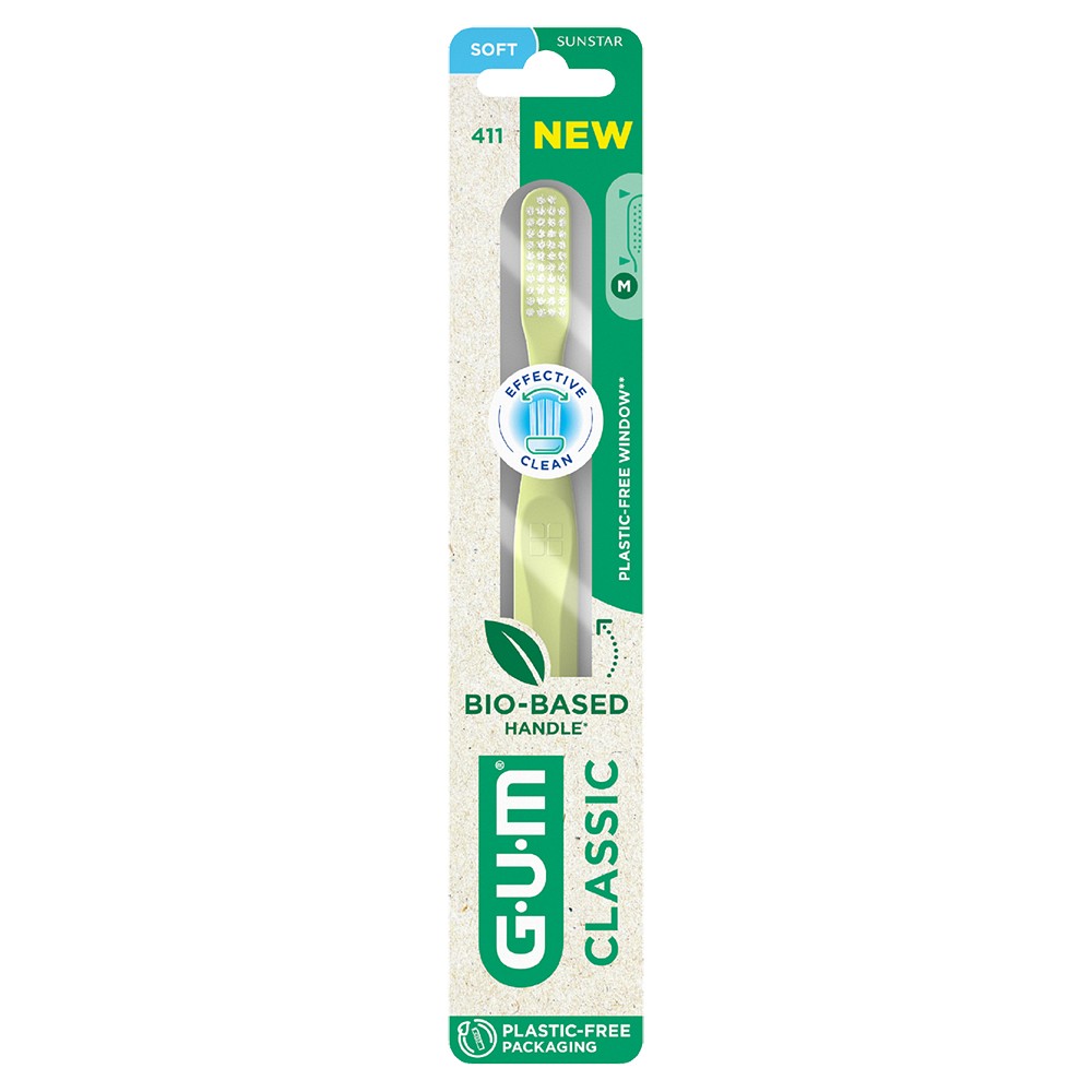 GUM großer Kopf soft Zahnbürste - 1Stk - GUM