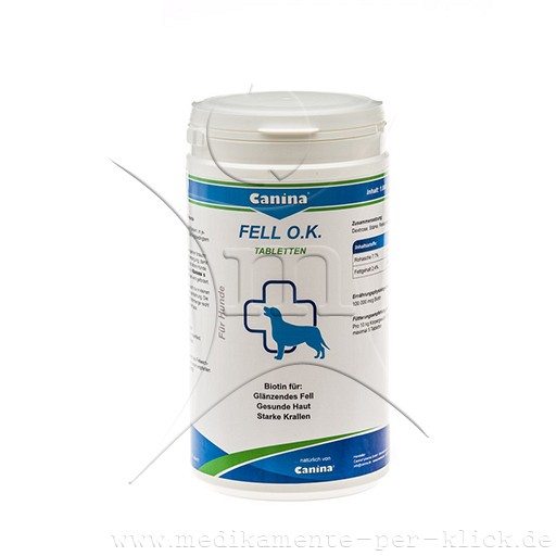 FELL O K Tabletten vet. - 1kg - Haut & Fell