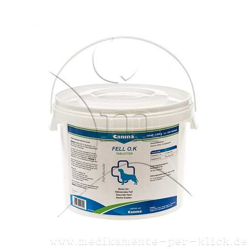 FELL O K Tabletten vet. - 2kg - Haut & Fell
