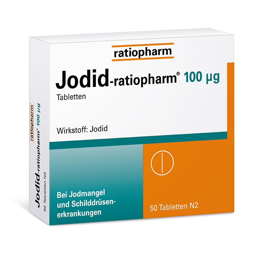 JODID-ratiopharm 100 µg Tabletten - 50Stk - Vitamine & Mineralstoffe