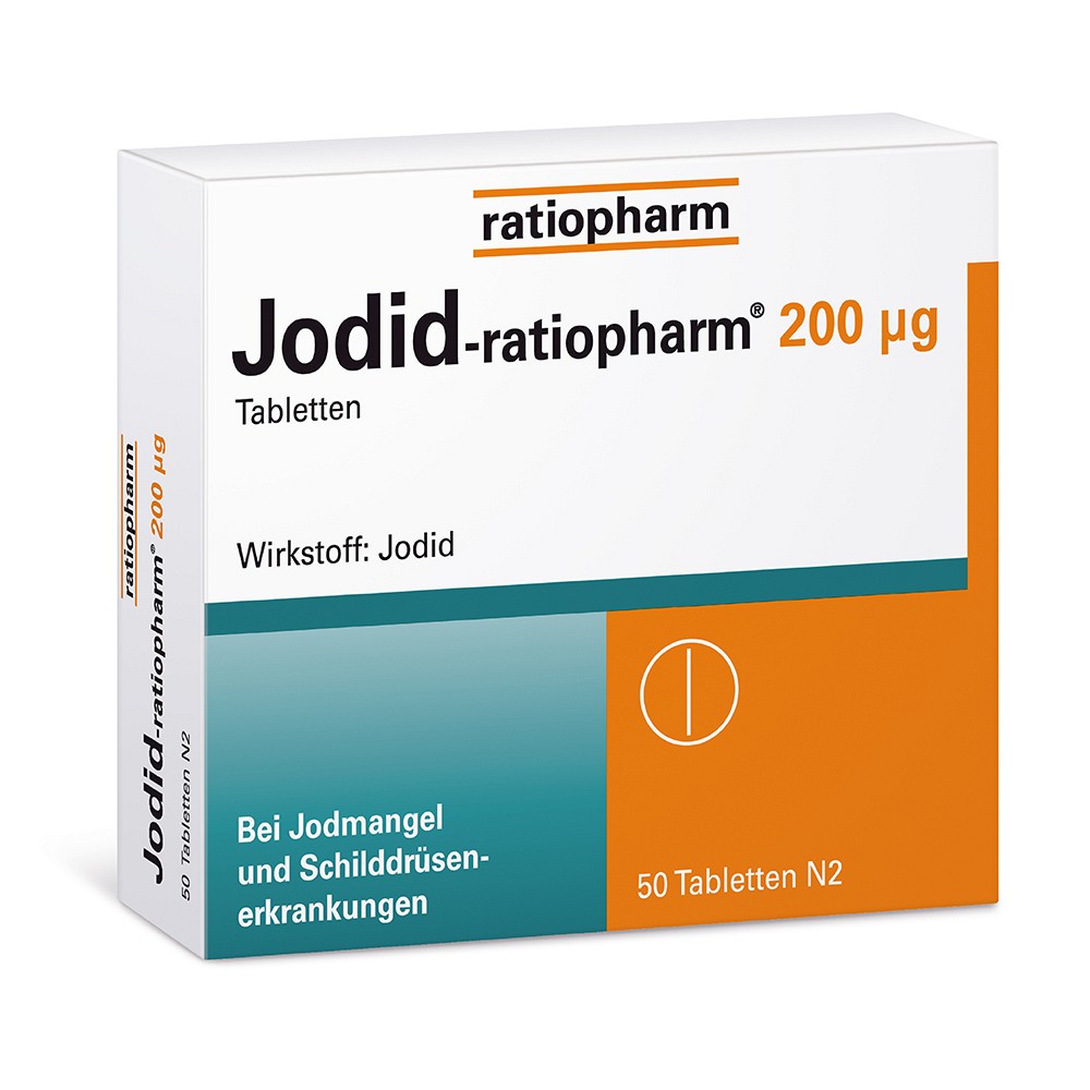 JODID-ratiopharm 200 µg Tabletten - 50Stk - Vitamine & Mineralstoffe