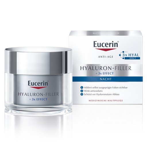 vervagen Onbeleefd efficiëntie Eucerin Hyaluron-Filler Nachtpflege (50 ml) - medikamente-per-klick.de