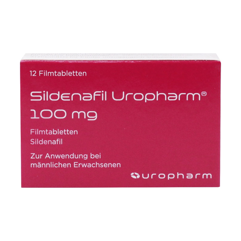 SILDENAFIL Uropharm 100 mg Filmtabletten - 12Stk