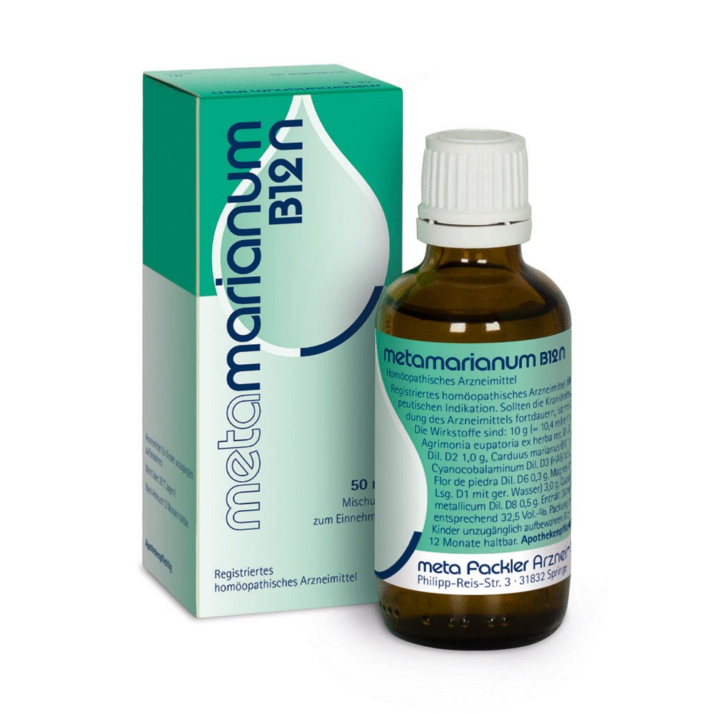 METAMARIANUM B 12 N Mischung - 50ml - Entgiften-Entschlacken-Entsäuern