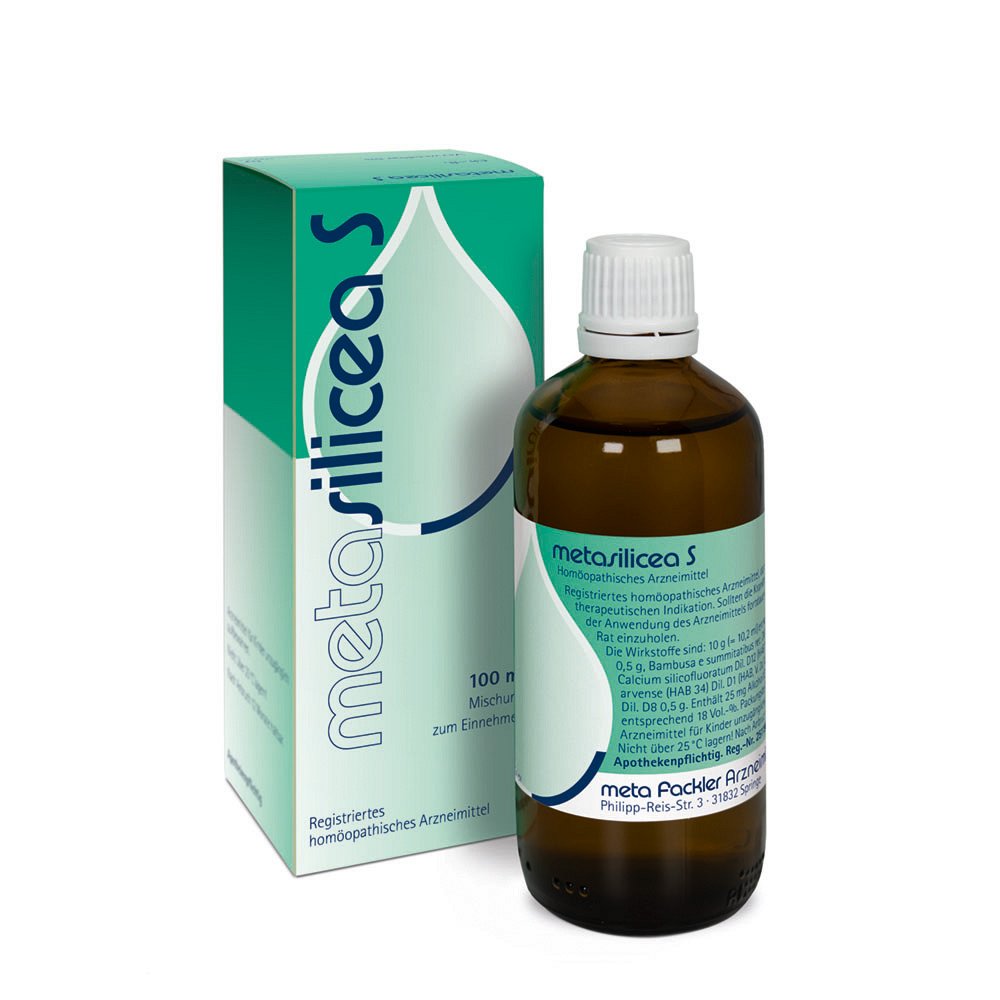 METASILICEA S Mischung - 100ml - Entgiften-Entschlacken-Entsäuern