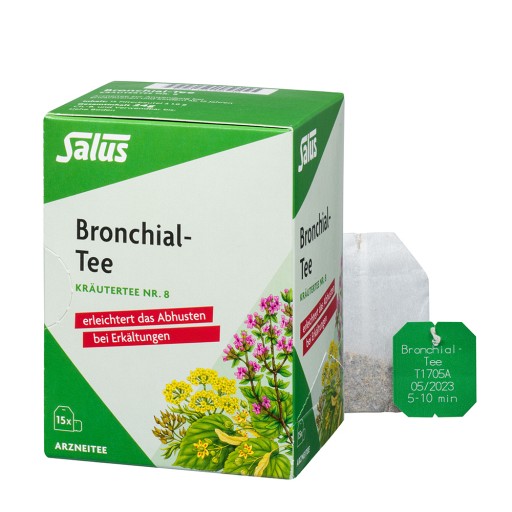 BRONCHIAL-TEE Kräutertee Nr.8 Salus Filterbeutel - 15Stk