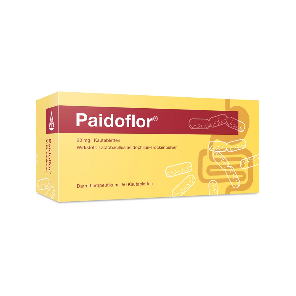 PAIDOFLOR Kautabletten - 50Stk - Darm