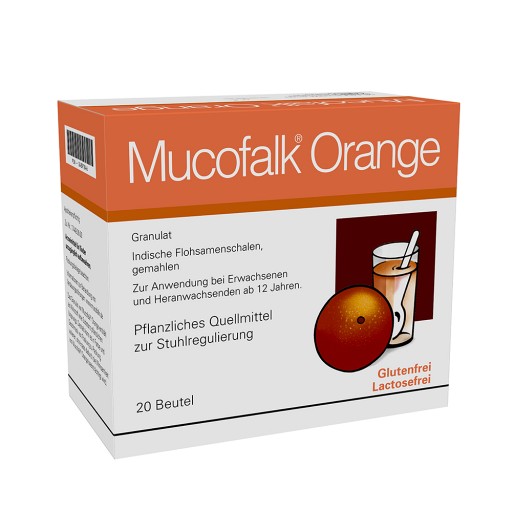 MUCOFALK Orange Gran.z.Herst.e.Susp.z.Einn.Beutel - 20Stk - Abführmittel