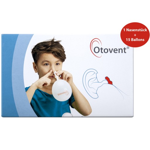 OTOVENT System 1 Nasenstück+15 Luftmembrane - 1Stk
