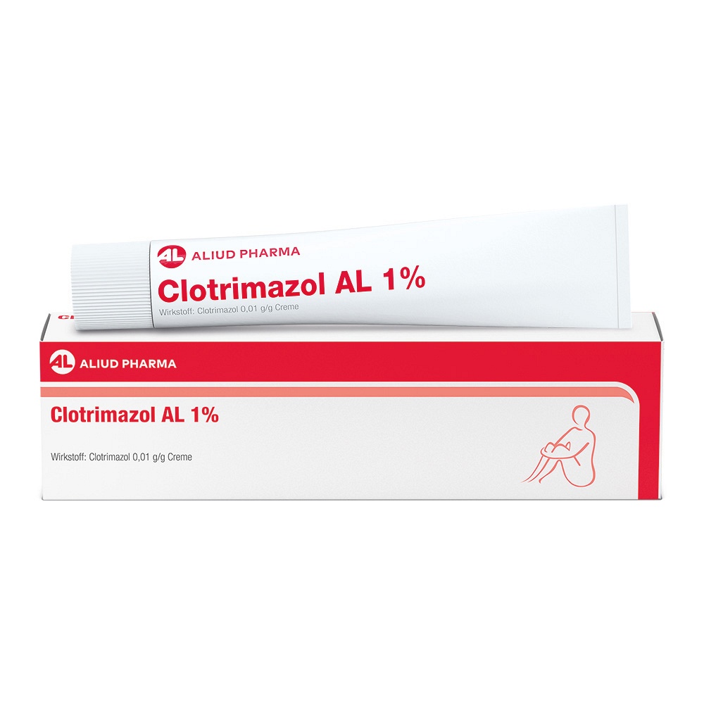 CLOTRIMAZOL AL 1% Creme - 50g - Haut - & Nagelpilz