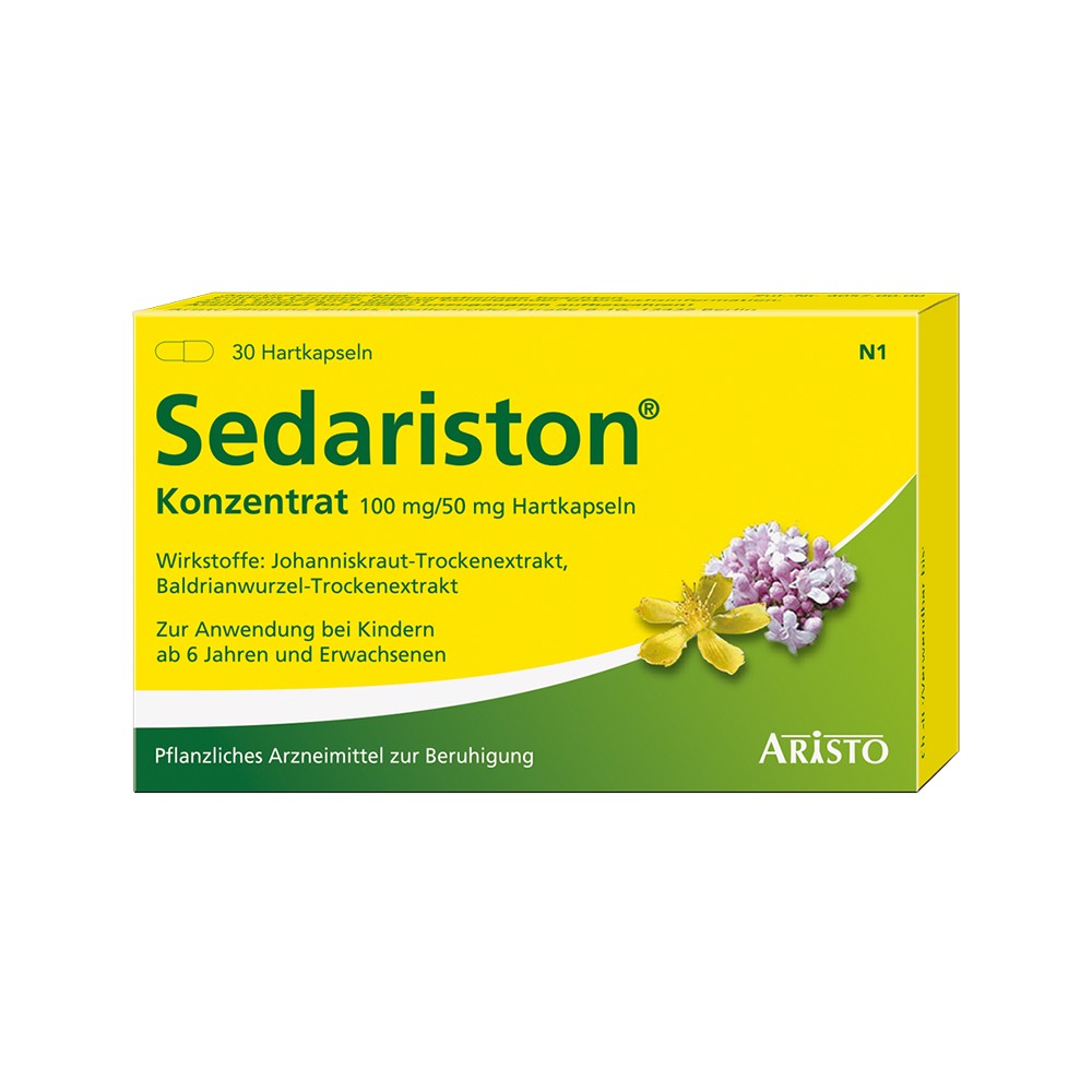 SEDARISTON Konzentrat Hartkapseln - 30Stk - Unruhe & Schlafstörungen