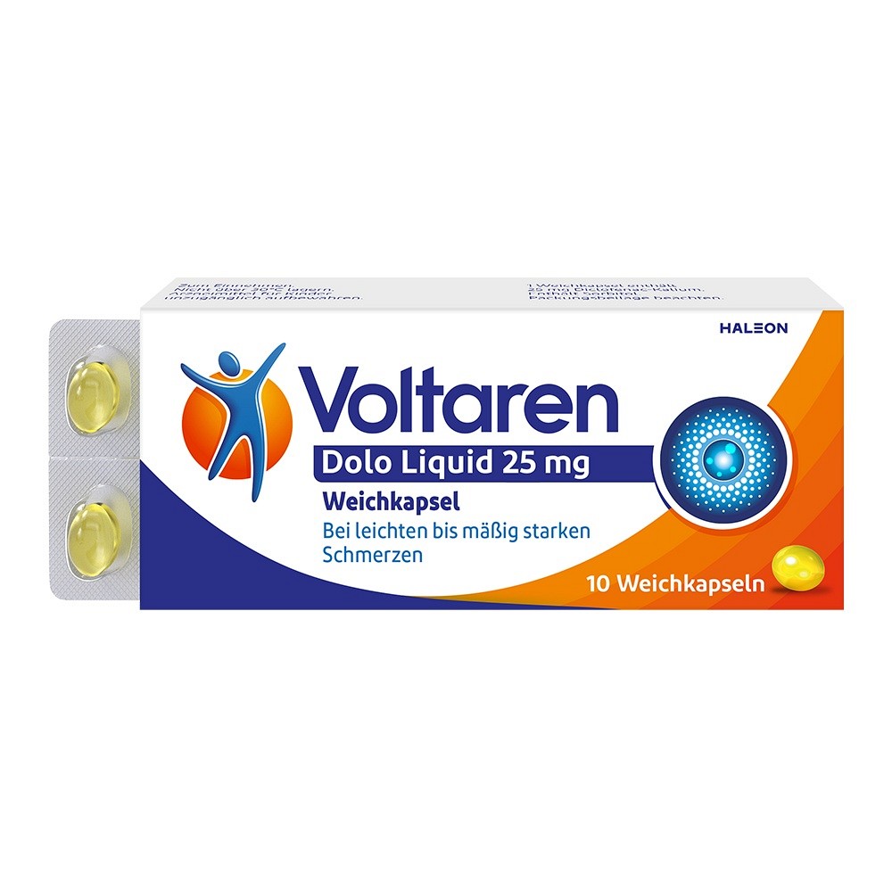 VOLTAREN Dolo Liquid 25 mg Weichkapseln - 10Stk - Voltaren®