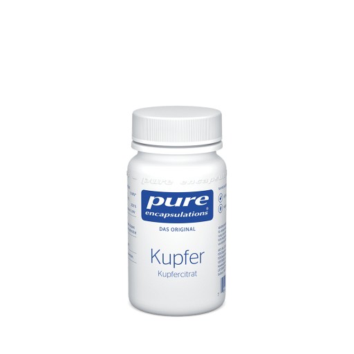 PURE ENCAPSULATIONS Kupfer Kupfercitrat Kapseln - 60Stk