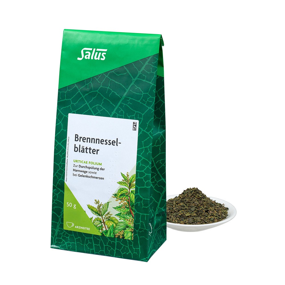 BRENNNESSELBLÄTTER Tee Bio Urticae folium Salus - 50g