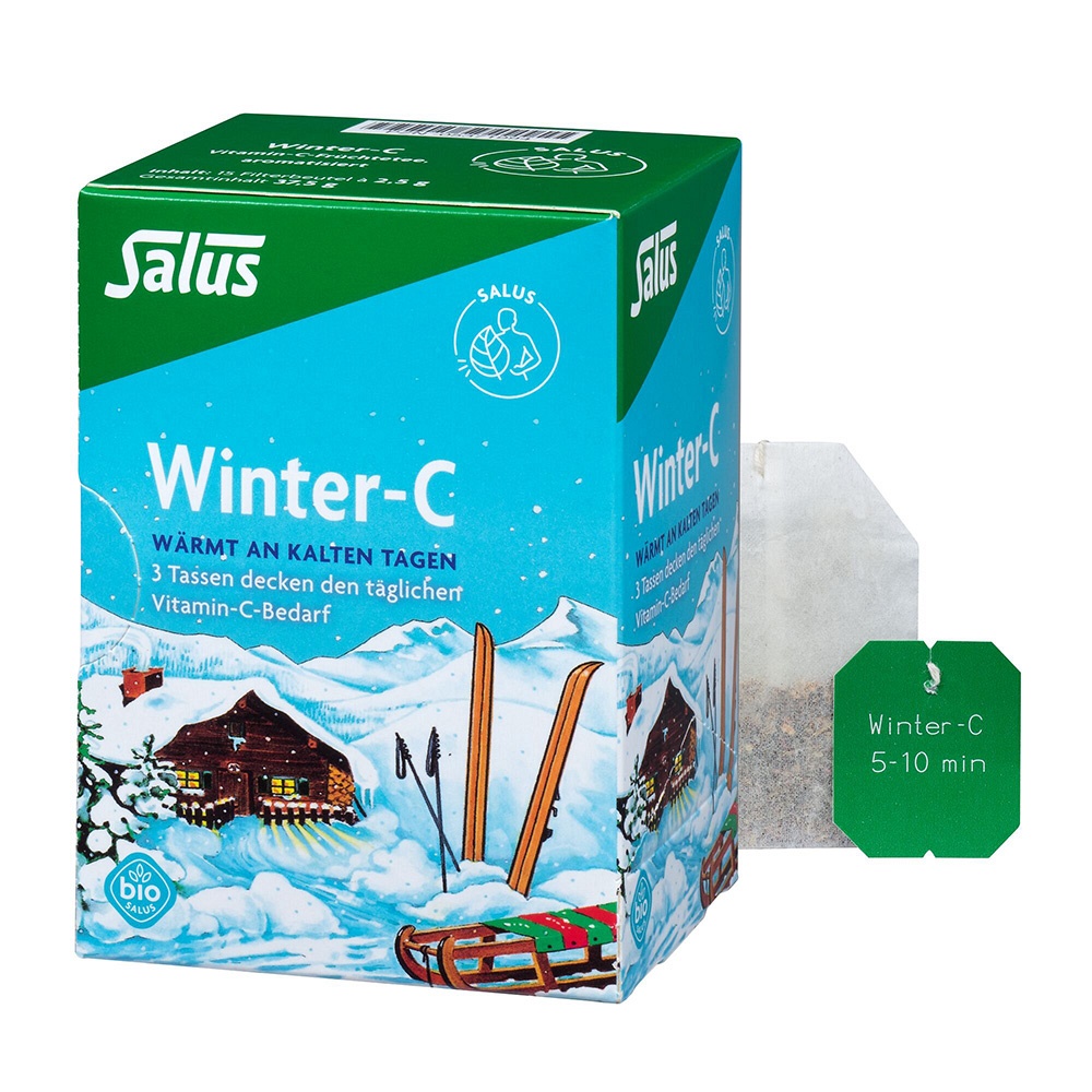 WINTER-C Vitamin-C-Früchtetee mit nat.Aroma Salus - 15Stk