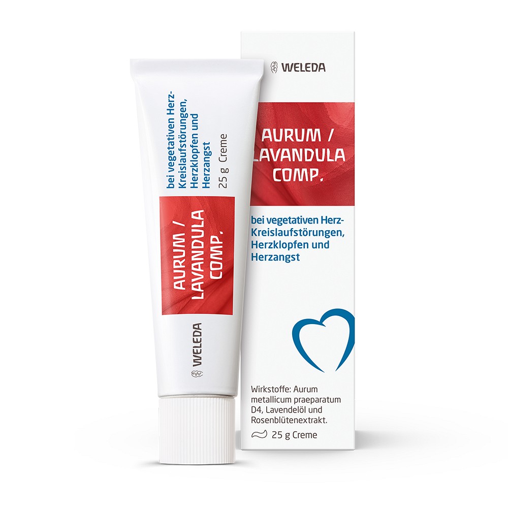 AURUM/LAVANDULA comp.Creme - 25g - Herzrasen
